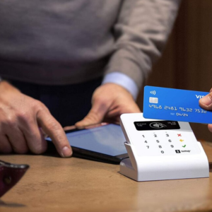 SumUp Air Credit Card Reader With Holder