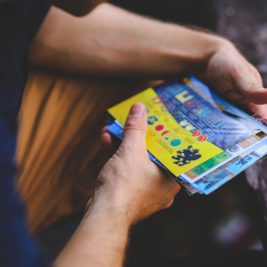 Event Ticketing Three Part Hologram Ticket Printing