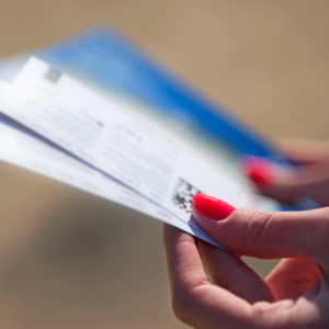 Event Ticketing Two Part Ticket Printing