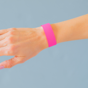 Coloured Plain Wristbands